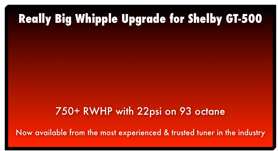 2007 - 2012 Shelby GT500 Tune Package 475 RWHP and 450 RWTQ Now available from the most experienced & trusted tuner in the industry
