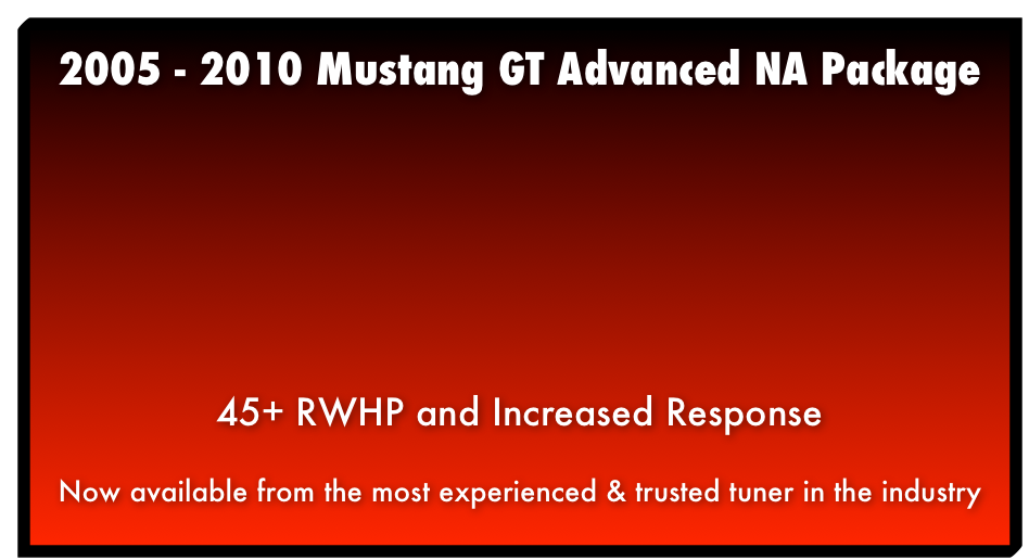 FRP’s “HOT ROD” Camshafts Give your ’05 - 09 GT The Aggressive Sound it Deserves Now available from the most experienced & trusted tuner in the industry